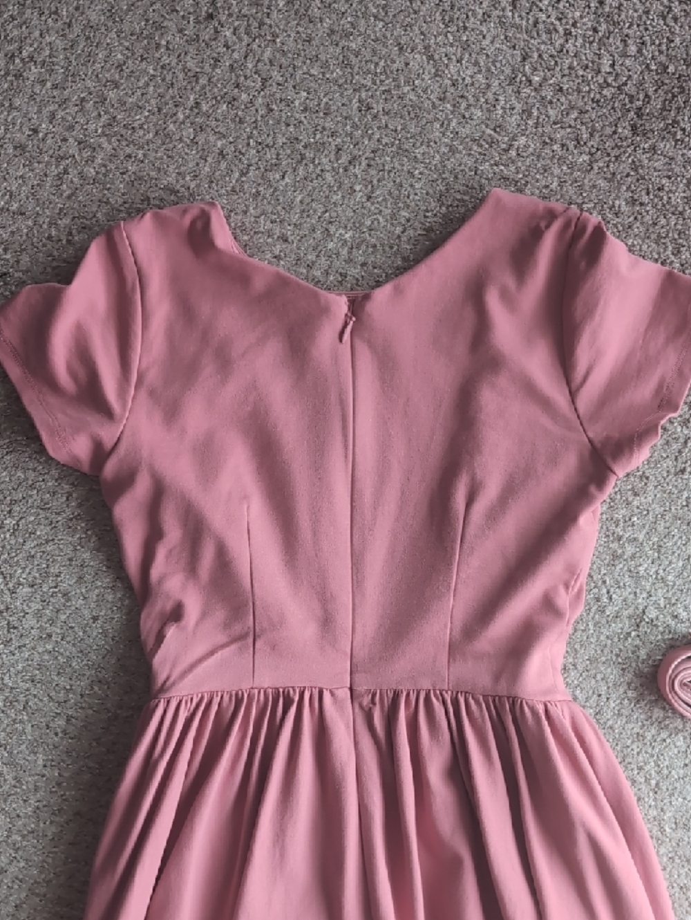 Pink Avon Fit-and-Flare Dress - Vixen Micheline Pitt - Picture 2 of 2
